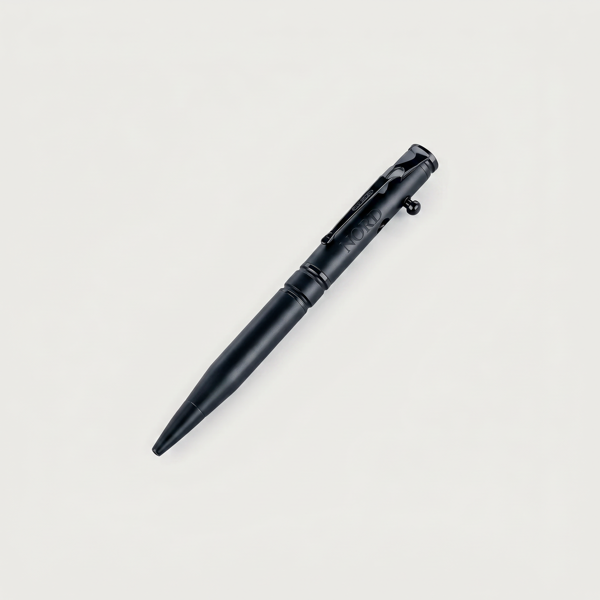 Nord Vector Arctic Black engraved metal pen by NORD 1975 - product photo
