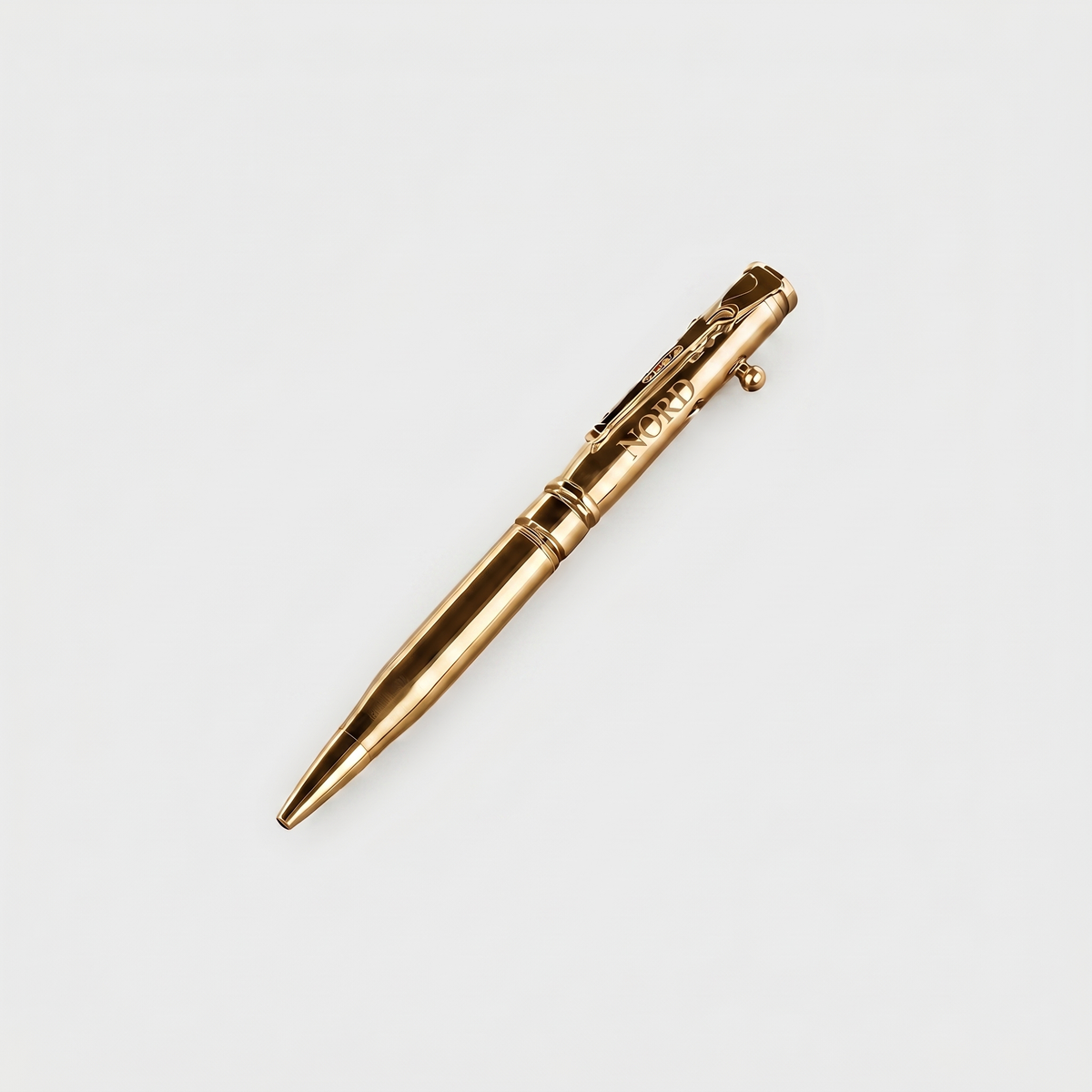 Nord Vector Silver engraved metal pen by NORD 1975 - gold-tone finish product photo